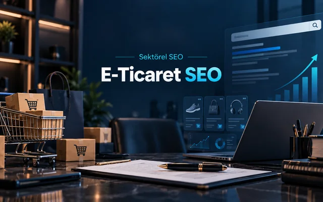 E-ticaret SEO için kategori, ürün, arama görünürlüğü ve performans analitiği