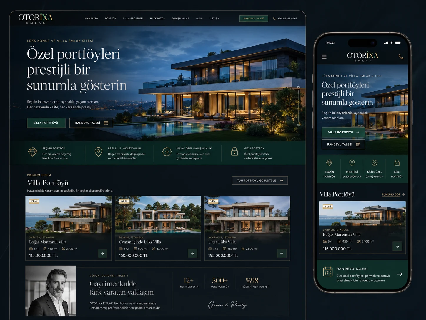 Satılık, Kiralık ve Özel Portföy Tanıtım İçerikleri